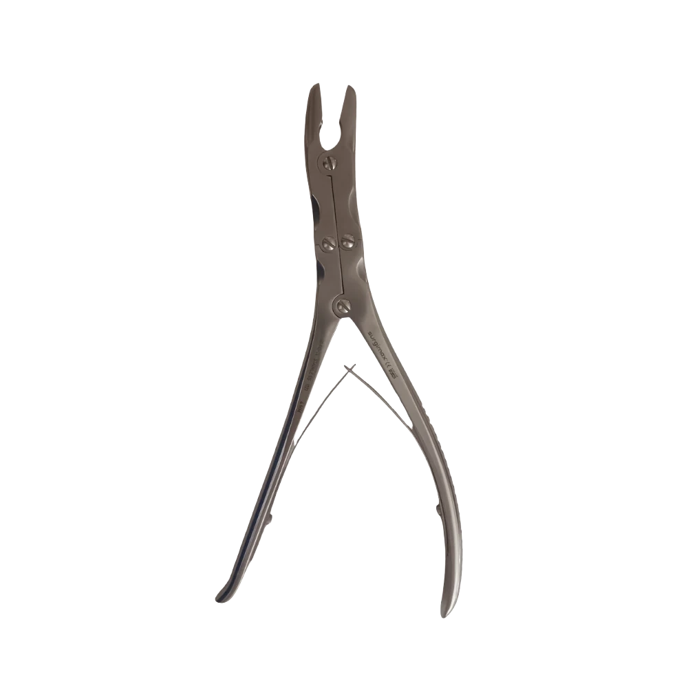 Leksell bone rongeur 24 cm 6 mm for controlled bone segment removal