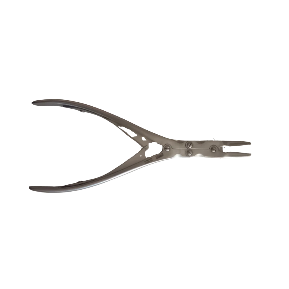 Bone Rongeur 18 cm Curved 3 mm surgical instrument for bone removal