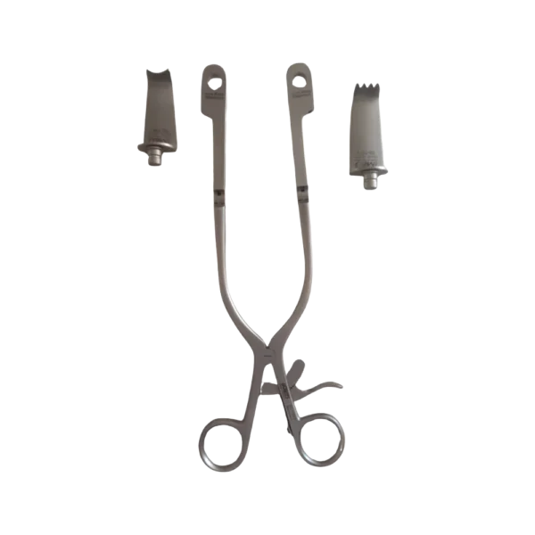 Cloward retractor 5 cm with joint and 10 blades surgical instrument