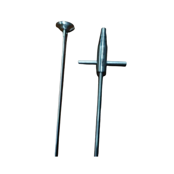 Shunt passer pediatric 36 cm used for controlled subcutaneous tunneling
