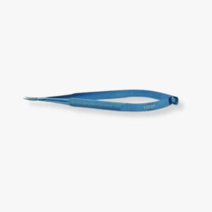9mm Jaws, Sharp Tips, No Lock 115mm Fine Curved Needle Holder