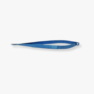 Castroviejo Needle Holder – Curved 11mm Blunt Jaws, With Lock 139mm