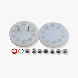 vitrectomy lens set 7 contact lenses 2 rings