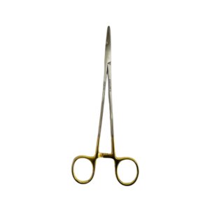 Crile-Wood Needle Holder, TC Jaws, TC Gold, 18 cm