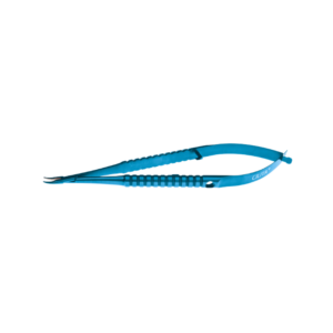 Barraquer Needle Holder, Extra Fine Jaws 8mm, Curvedm no Lock