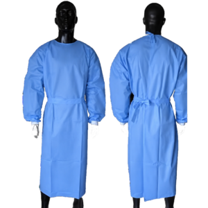 Disposable SMS Doctor Gown with Sleeves and Cuffs – 25 GSM
