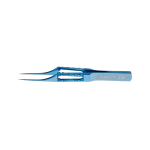 Micro Colibri Corneal Forceps, 0.12mm, 1x2 Teeth, Straight