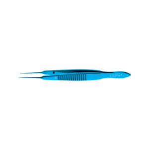 Castroviejo Suturing Forceps, Straight, 0.5mm, 1x2 Teeth
