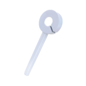 fluoroplastic stapes piston single piece