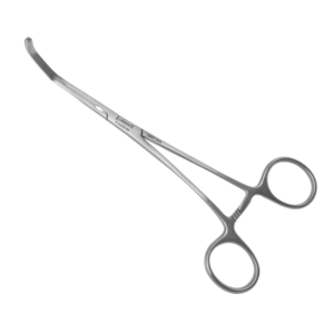 Cooley pediatric anastomosis forceps,7 inch,curved