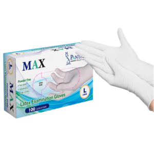LATEX examination gloves